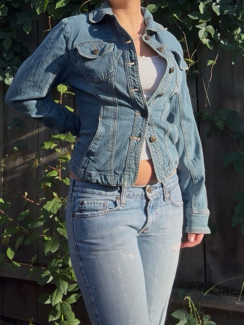 Y2K denim jacket - Picture 3 of 5